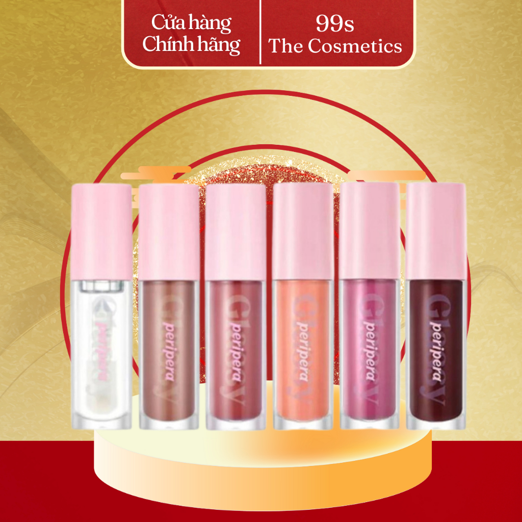 Son Bóng Peripera Ink Glasting Lip Gloss 4.5ml [03-06-08-12-13-14-15-16]