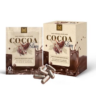  Giảm cân cocoa slim hộp viên giảm cân cấp tốc an toàn 
