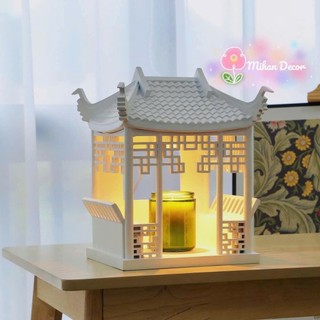 Đèn Đốt Nến Thơm Phòng Khách Và Phòng Ngủ, Xông Tinh Dầu Điện Tử Trang Trí Có Hẹn Giờ
