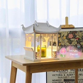 Đèn Đốt Nến Thơm Phòng Khách Và Phòng Ngủ, Xông Tinh Dầu Điện Tử Trang Trí Có Hẹn Giờ