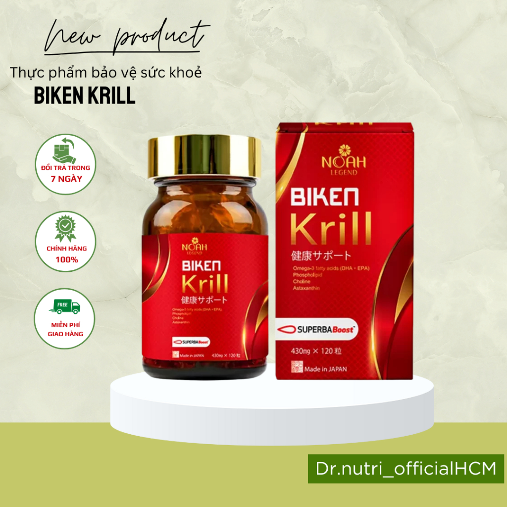 Thực phẩm bảo vệ sức khỏe BIKEN KRILL