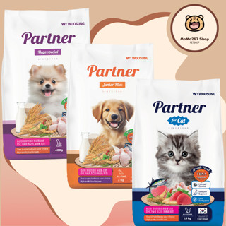  Thức ăn hạt chó mèo PARTNER Hàn Quốc -Gà vs hồng sâm 