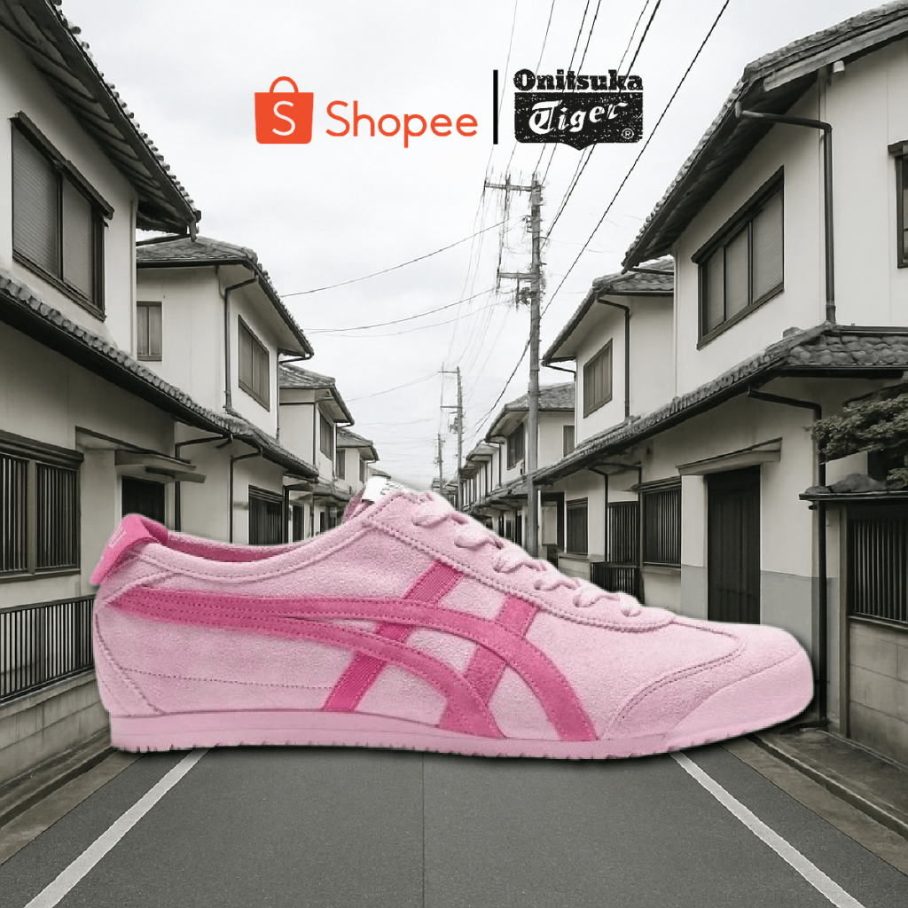 Giày PATOU x Onitsuka Tiger MEXICO 66 COTTON CANDY/BRIGHT ROSE Pink 1183C380 - Shoppe