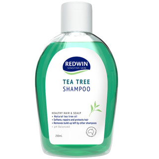   Tem Chemist  Dầu gội Tea Tree Shampoo Redwin 250ml Úc Làm sạch cân bằng ẩm giảm ngứa kháng khuẩn và phục hồi tóc 
