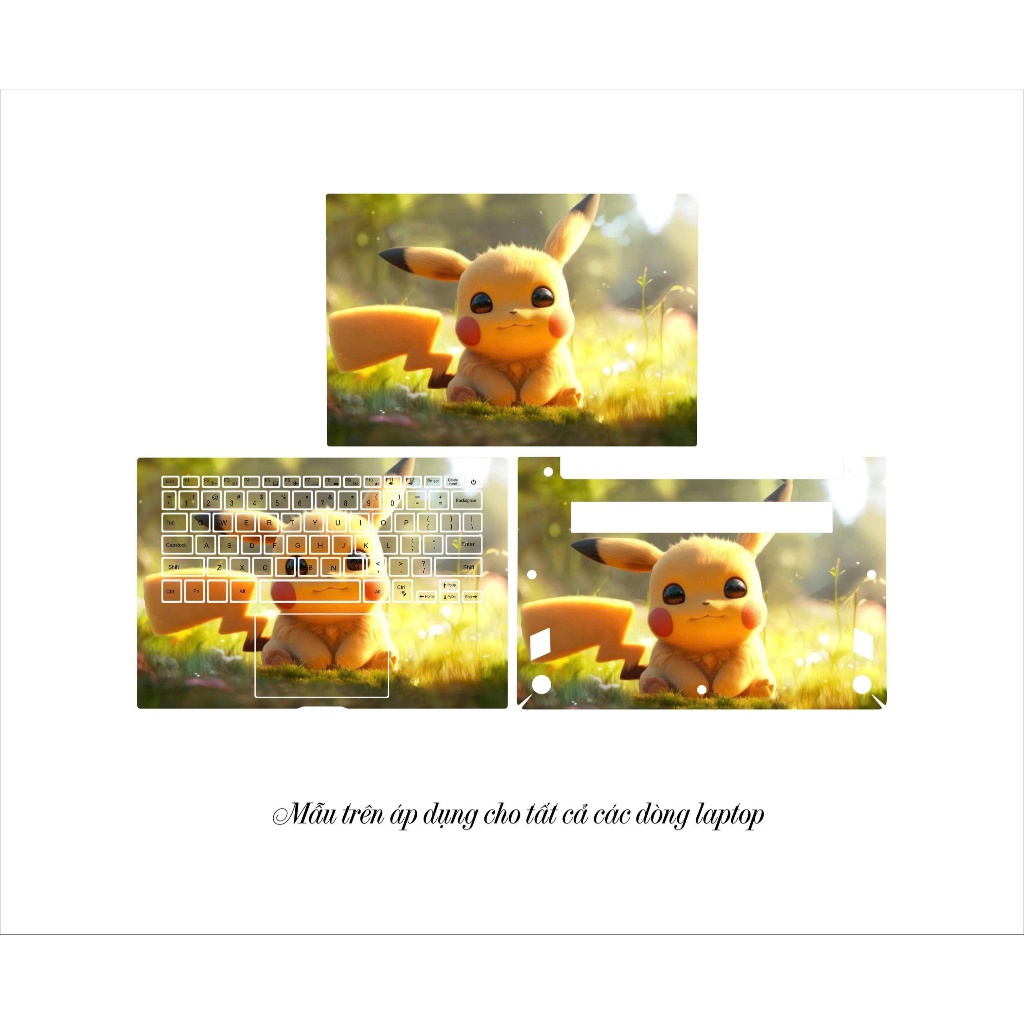 Skin dán cho laptop theo yêu cầu, hình tùy chọn hình bất kì trên GG hoặc hình ảnh cá nhân.( IB mã má