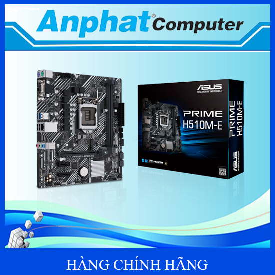 Bo mạch chủ Main Asus PRIME H510M-E DDR4 Socket 1200 - Hàng Chính Hãng - Bảo hành 36 tháng