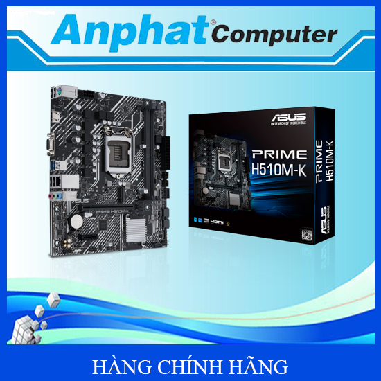 Bo mạch chủ Main ASUS PRIME H510M-K Socket LGA 1200 - Hàng Chính Hãng
