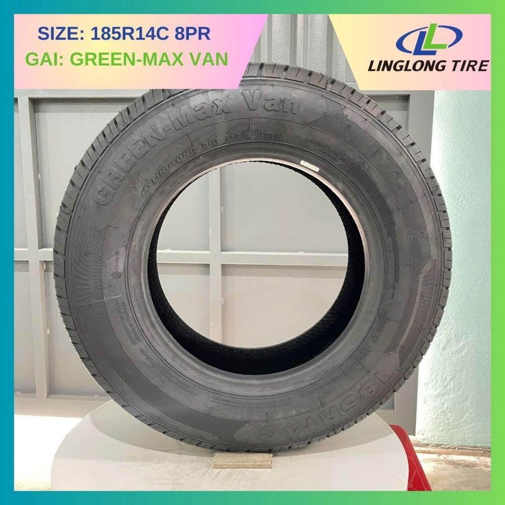 Vỏ lốp 185R14C 8PR Linglong Green-Max Van – Chịu tải nặng, Bền bỉ vượt trội
