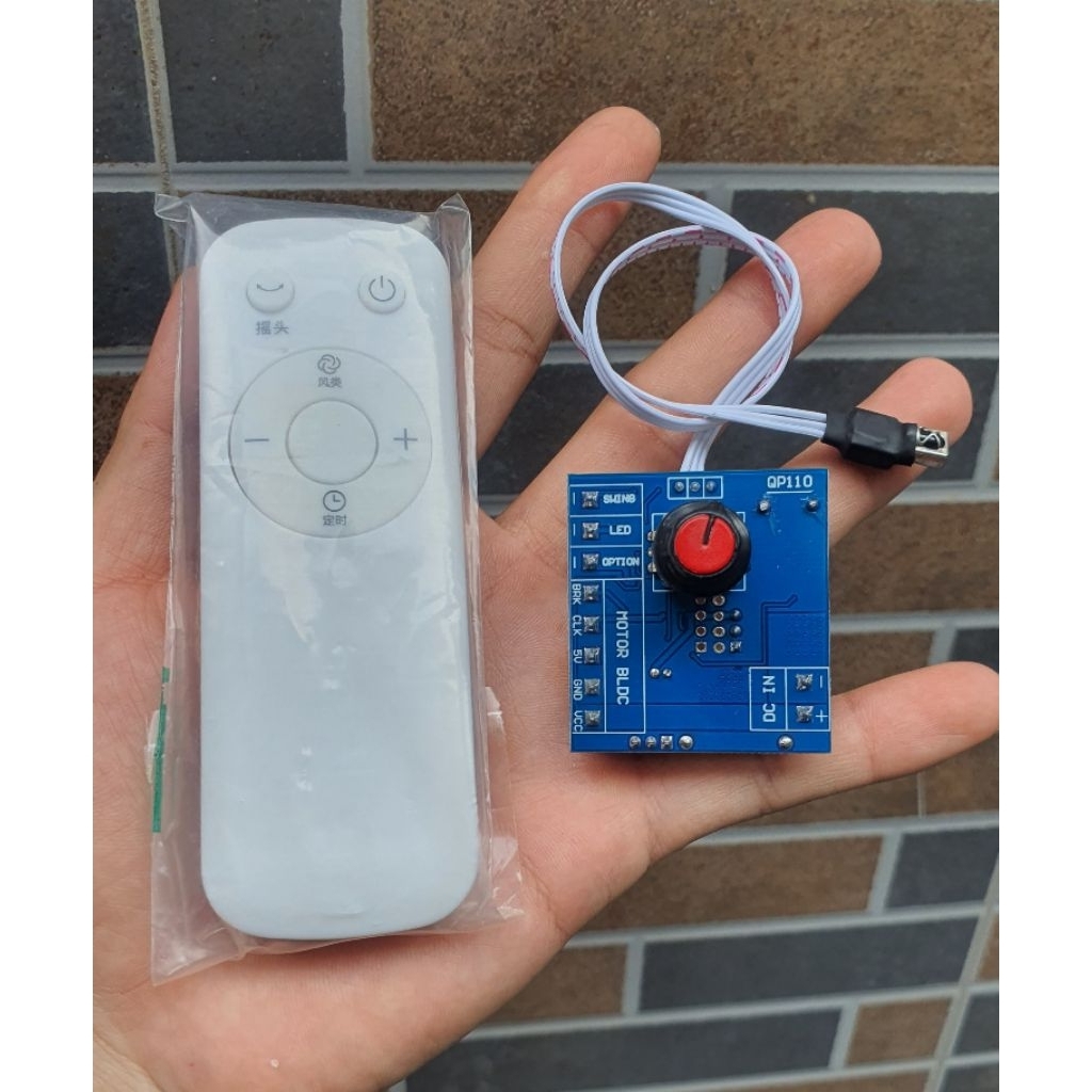 Mạch ĐKTX đa năng dùng cho motor BLDC cần cấp xung CLK hoặc PWM, có núm xoay vô cấp với 10 cấp độ gi