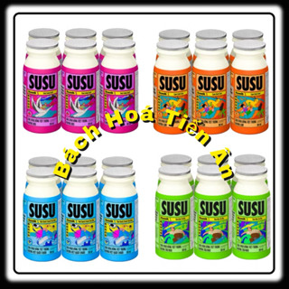Lốc 6 chai sữa chua uống SuSu IQ 80ml