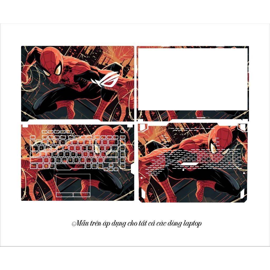 Skin laptop in dán theo yêu cầu, hình tùy chọn hình bất kì trên GG hoặc hình ảnh của cá nhân. ( ib m