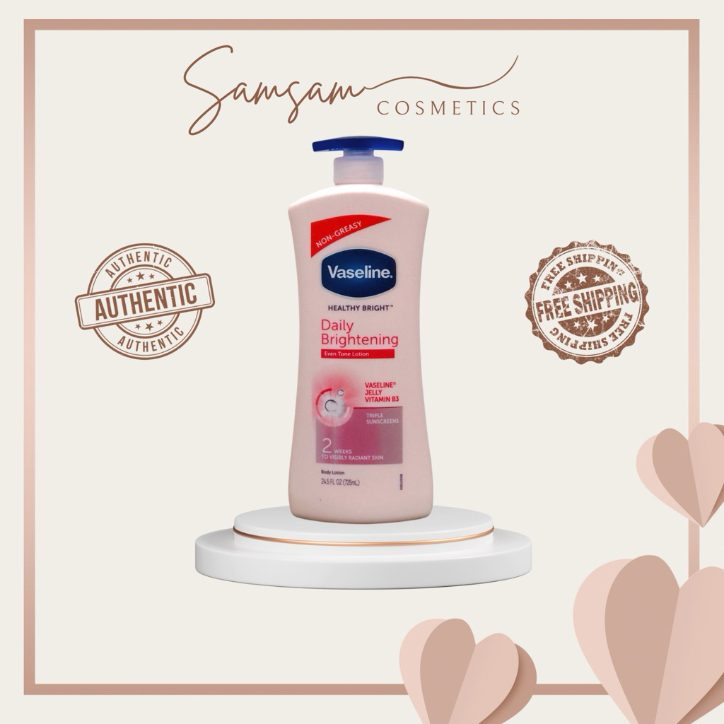 Sữa Dưỡng Thể Vaseline Healthy White UV Lightening Body Lotion 725ml (Dạng Vòi)