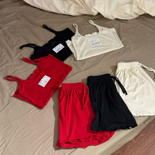 DEVONLTD Set Bộ Cotton 2 Món Chất Liệu Vải Thun Co Giãn