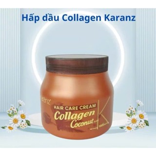 Kem Ủ Tóc Collagen Karanz Hương Dừa 1000ml Phục Hồi Chống Hư Tổn