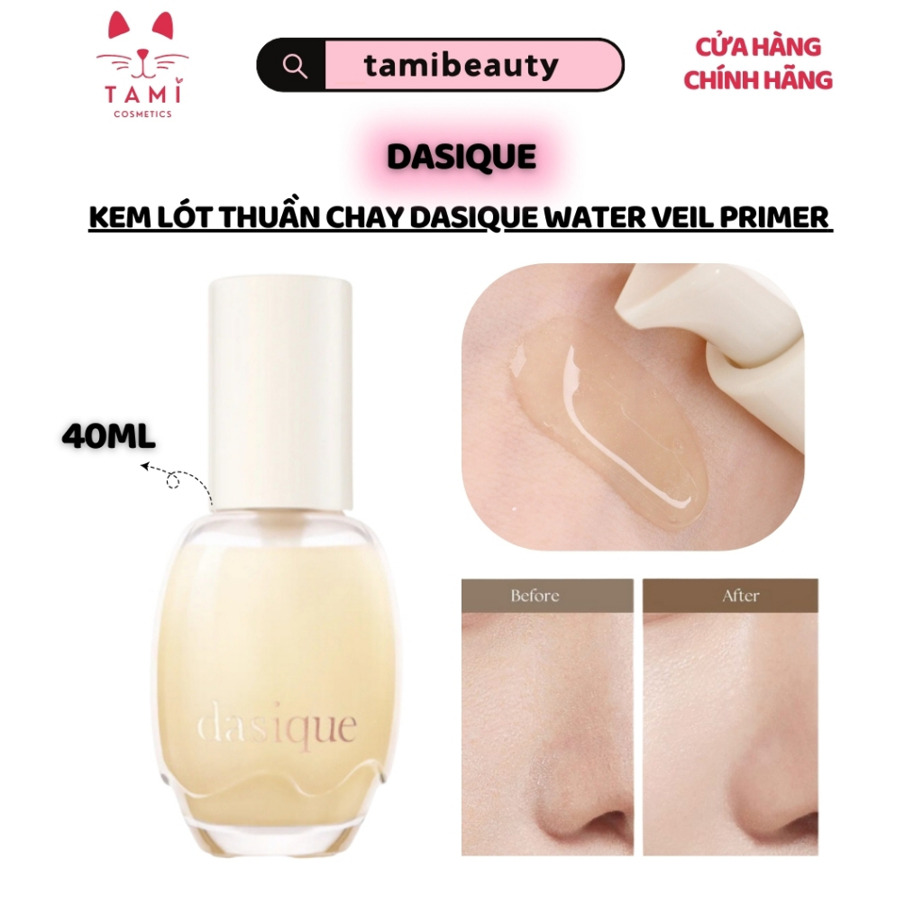 Kem Lót Thuần Chay Dasique Water Veil Primer