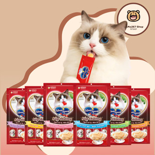  Súp thưởng xịn SILVER SPOON cho mèo - thơm ngon đa dạng hương vị 
