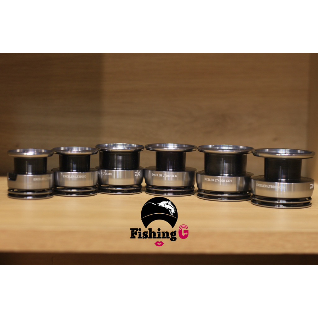 Spool Daiwa  Exceler LT 2023 - cối máy đứng câu cá daiwa - ống chỉ máy câu