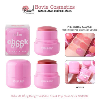  Phấn Má Hồng Dạng Thỏi ODBO Cheek Pop Blush Stick OD1328 