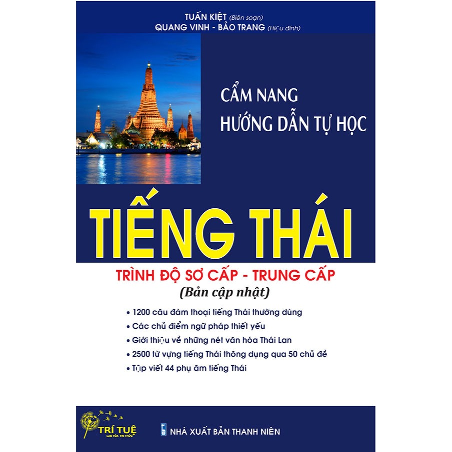 Sách - Cẩm nang hướng dẫn tự học tiếng Thái - Trình độ Sơ cấp - Trung cấp (Bản cập nhật)