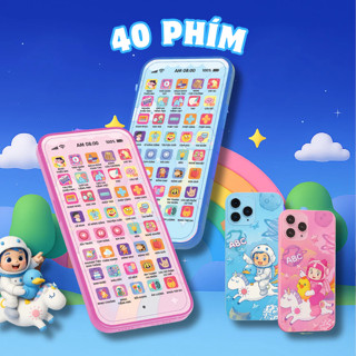  Điện Thoại Thông Minh 40 phím Smart Kiddy 2+ Cho Bé 2–6 Tuổi Học Tiếng Anh Chữ số Kĩ Năng – Không Màn Hình Xanh 