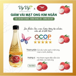 GIẤM VẢI [ KIM NGÂN ] ĐẠT CHUẨN OCOP