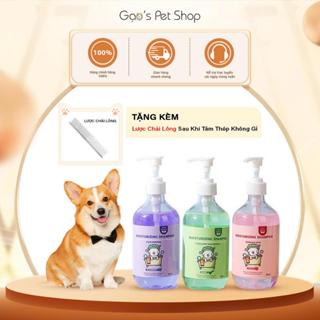    Tặng 1 Lược Chải Lông   Sữa Tắm Chuyên Spa Khử Mùi Mượt Lông Giảm Mùi Hôi Cho Chó 500ML 