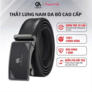 Thắt lưng nam chính hãng CARIENT TL79 da bò 2 lớp cao cấp lịch sự phong cách hàn quốc