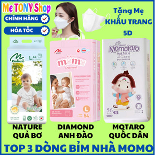 [Tặng KhẩuTrang 5D]Bỉm Tã Dán/Quần MomoTARO/Momo DIAMOND/Momo NATURE Xuất Nhật ĐỦ SIZE (Siêu Nhẹ Siêu Thấm)