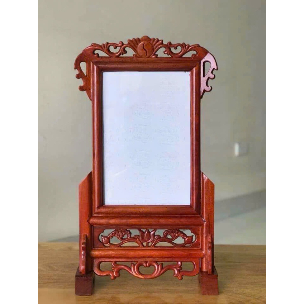 khung ảnh thờ gỗ hương lòng ảnh 20x30