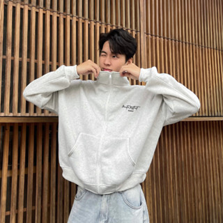  Áo Khoác Jacket nỉ Zip Minimal Form Boxy Monster x Street áo khoác nỉ thời trang nam nữ unisex 