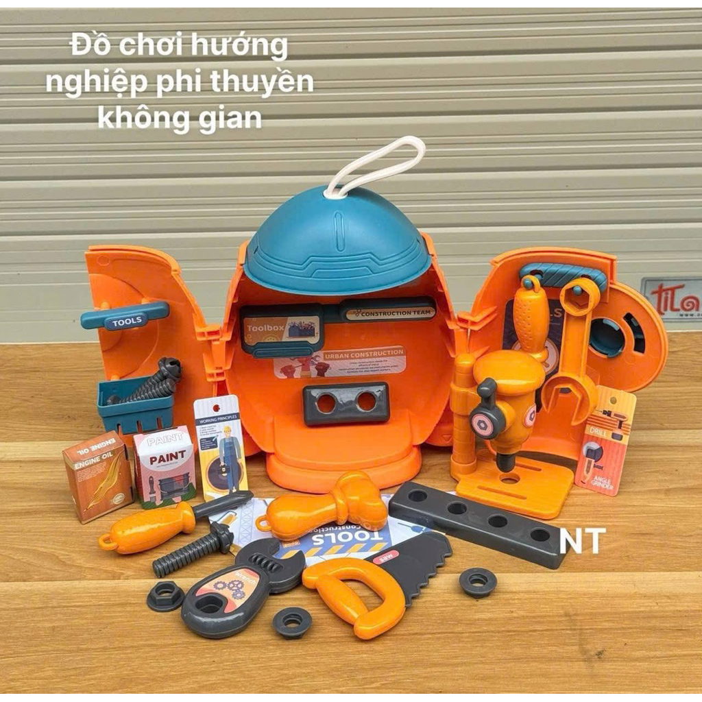 Bộ kỹ sư Kun - Đồ chơi hướng nghiệp phi thuyền không gian