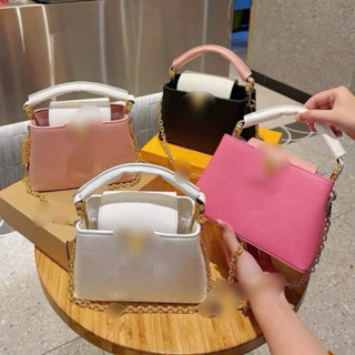  túi xách nữ cầm tay kết hợp 2 dây đeo chéo đeo vai size 22,da mềm chuẩn from siêu đep không hộp  