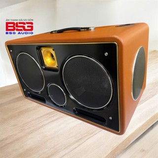  VỎ THÙNG LOA XÁCH TAY  2 BASS 20cm 2 MID ,2 TREBLE BỌC DA CAO CẤP - LƯỚI VẢI Mẩu Mới 