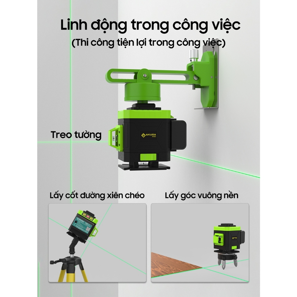 MÁY CÂN BẰNG LASER 12 TIA SIÊU SÁNG MÁY LASER 12 TIA 3D GLA, BẢO HÀNH 12 THÁNG