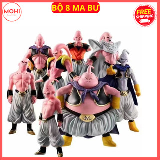  Bộ 8 mô hình Ma bư Majin Buu trong Dragonball Z figure cực đẹp - Đồ Chơi Toy Decor Sưu tầm 