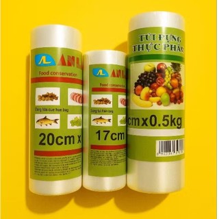 Túi Đựng Thực Phẩm Tự Hủy Sinh Học An Lành Cuộn Túi Nhiều Kích Thước Bảo Quản Trong Tủ Lạnh An Toàn