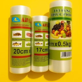 Túi đựng thực phẩm, bọc đồ ăn tự hủy sinh học An Lành an toàn trong suốt nhiều kích thước