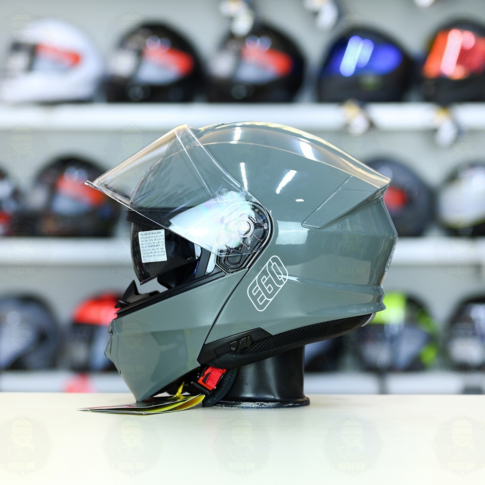 Mũ Fullface Lật Hàm EGO E91 Xi Măng