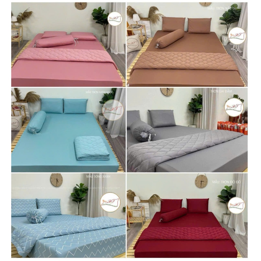 (Mẫu trơn sang trọng) Ga chống thấm Pt chống thấm 2 mặt trợ thủ cho gd có trẻ nhỏ,người già lớn tuổi