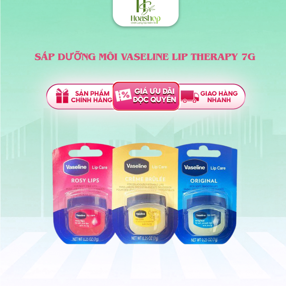 Sáp dưỡng môi Vaseline Lip Therapy 7g