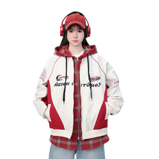  Áo bomber Hachi phối dạ kẻ Unisex nam nữ đều mặc được Áo khoác chất vải gió dù 2 lớp phối Layer nỉ siêu đẹp màu cực hot 