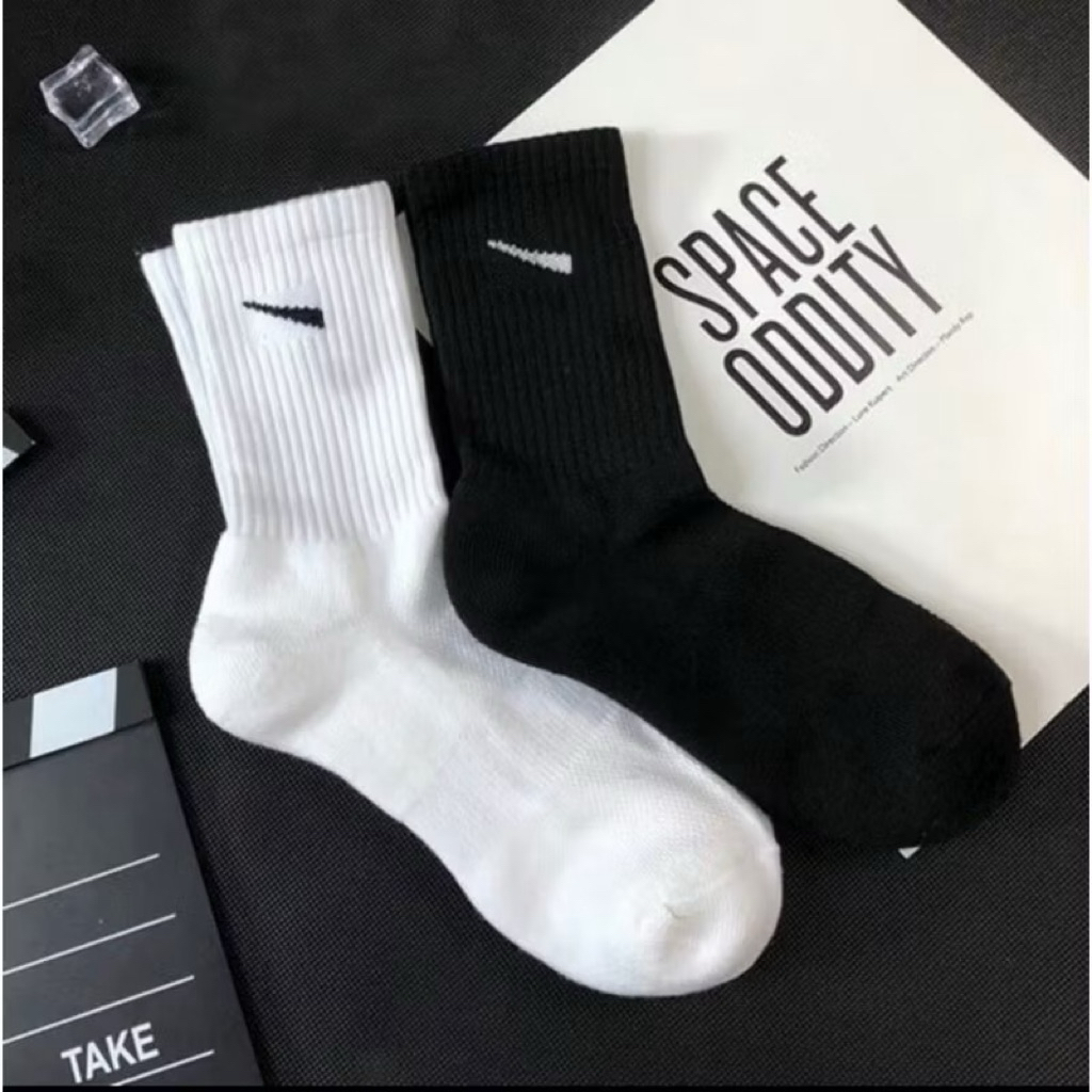 Combo 5 đôi; 10 đôi [Tặng 1 đôi] Tất/vớ thể thao nam nữ cổ cao, trung,cổ thấp hàng dệt kim; tất thời trang ⚠️FREESHIP⚠️