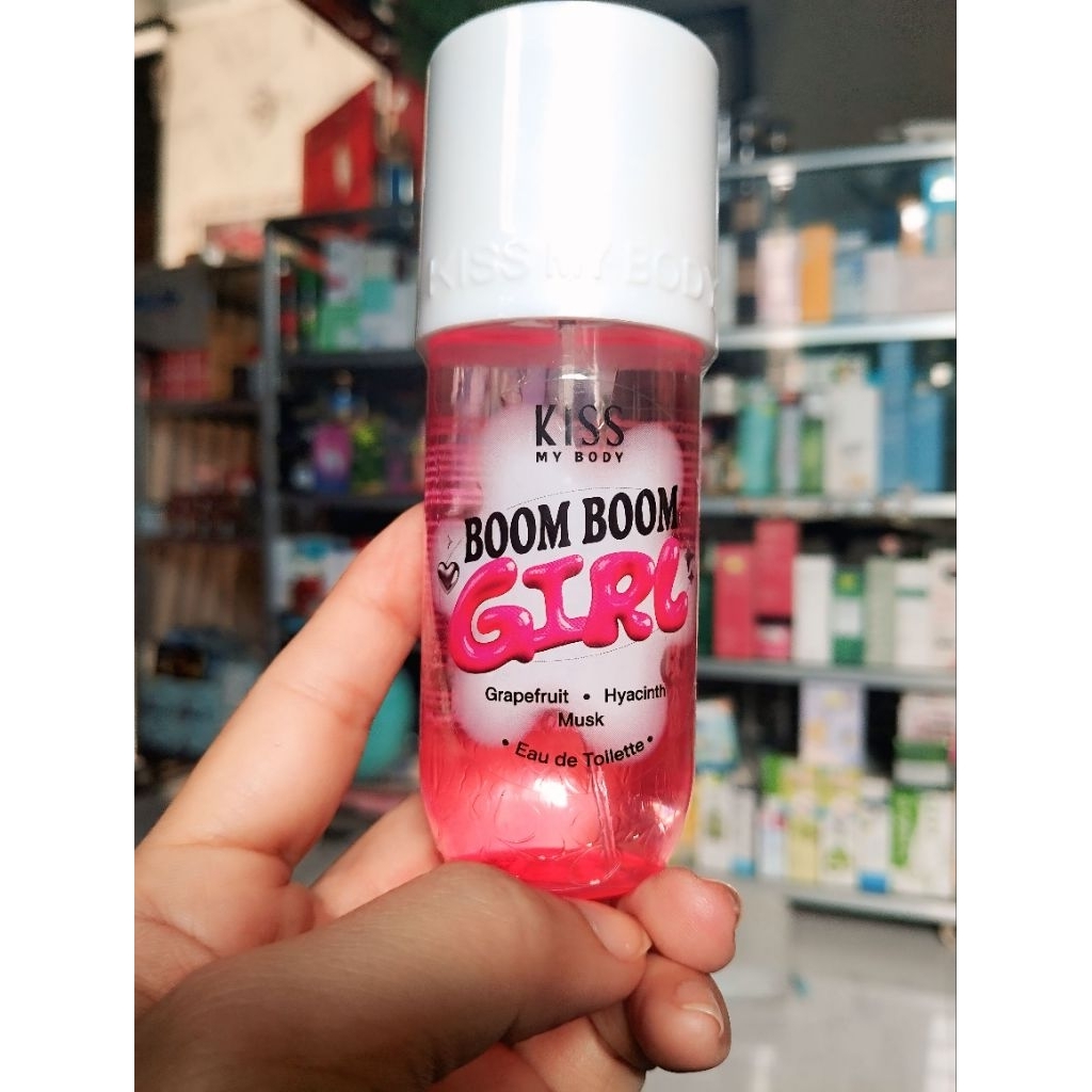 Xịt thơm toàn thân Kiss My Body Boom Boom Girl 88ml