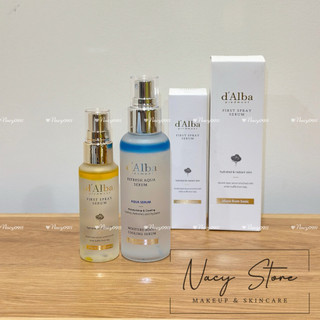  Xịt khoáng dạng serum giúp da căng bóng d’Alba 