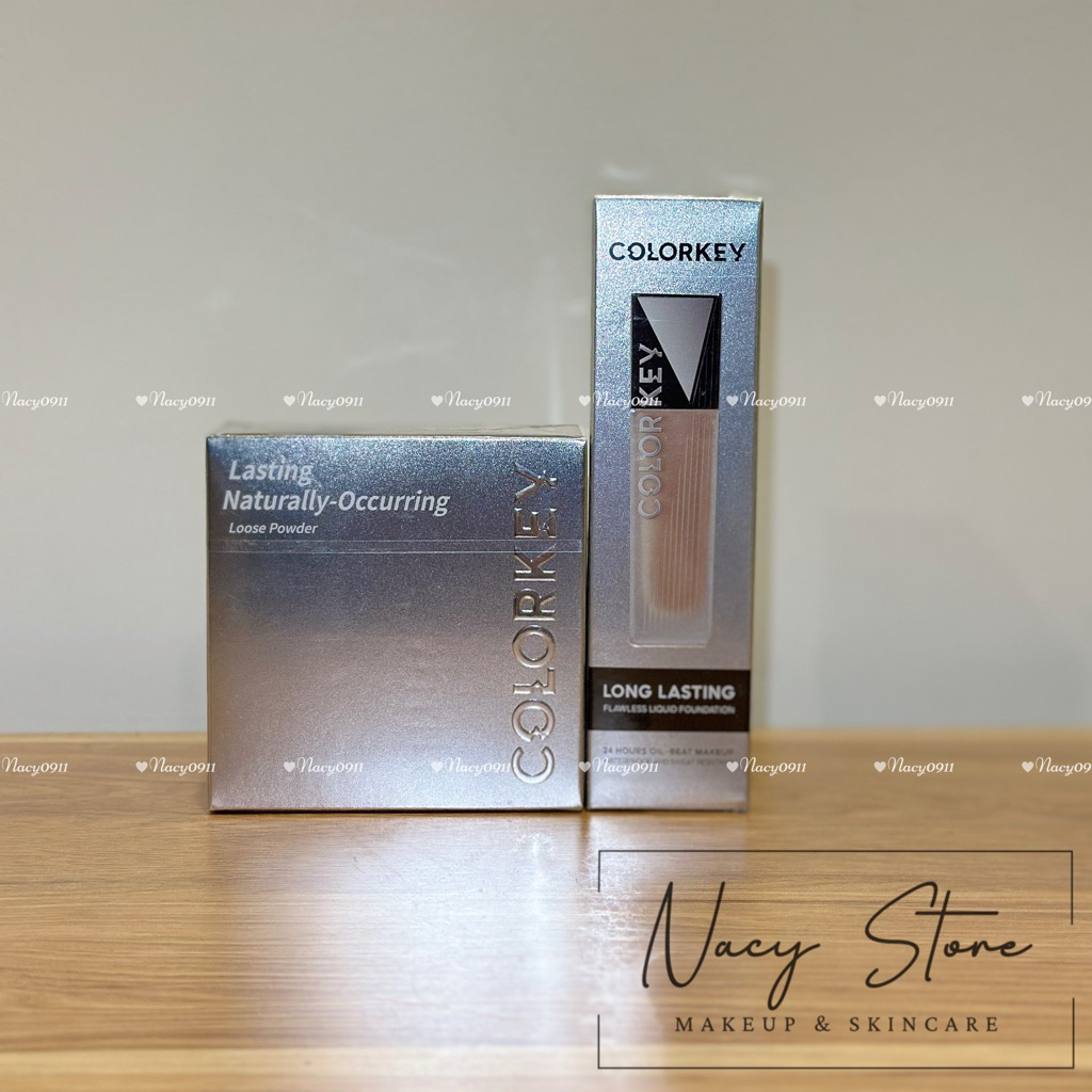 Bộ Đôi Kem Nền & Phấn Phủ Colorkey