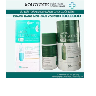   Tặng VitaminC Hộp Trắng Da Glutathione PLUS Dr.Lacir  - 30 Viên 