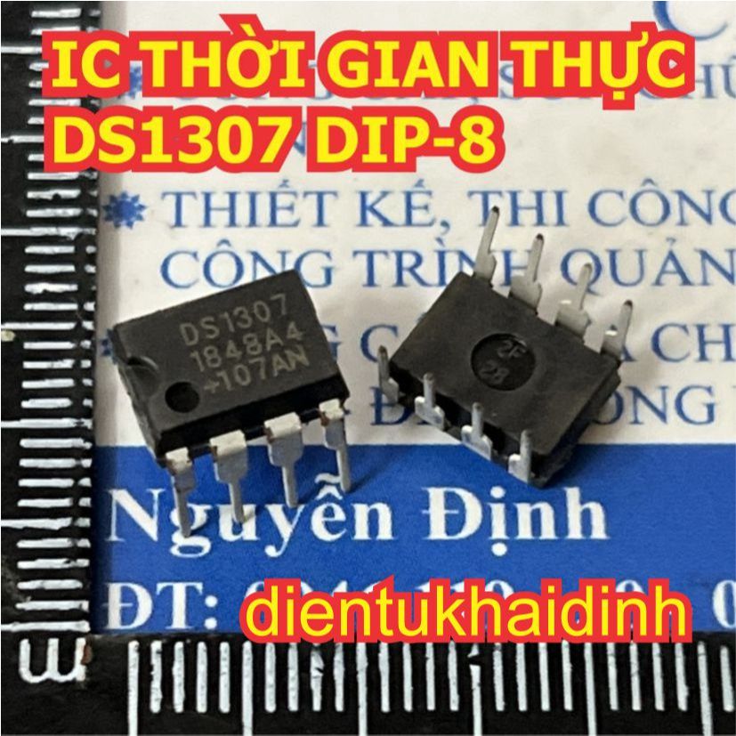 5 con IC THỜI GIAN THỰC DS1307 1307 DIP-8 kde3023