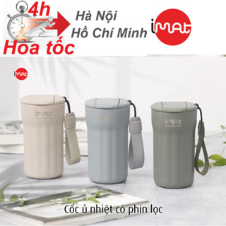 Bình Ủ giữ nhiệt inox phin lọc iMat 380ml / 500ml / 1.2L / 1.5L / 2L Dùng ủ giữ nhiệt nhiều màu lựa
