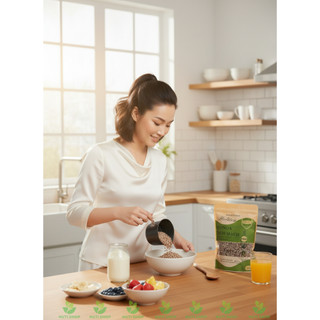 【NHẬP KHẨU CHÍNH NGẠCH】Hạt Diêm Mạch Trắng White Quinoa Absolute Organic 1KG –Úc, Eat Clean, Healthy