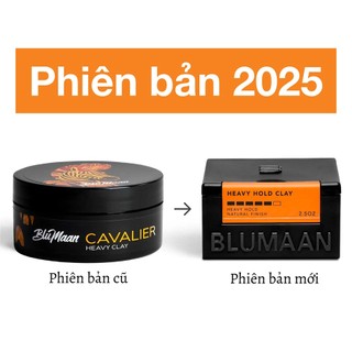 Sáp Vuốt Tóc Blumaan Cavalier Clay - Heavy Hold Clay 71g